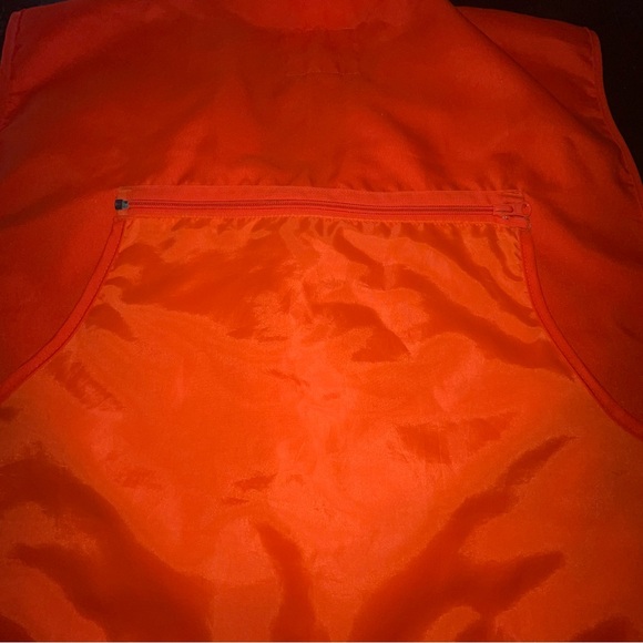 Master Sportsman Rugged Outdoor Gear Hinting Vest Neon Orange Size 2Xl Zippers - Picture 5 of 6